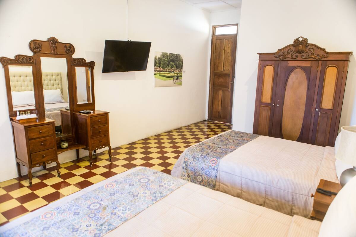 In-room safe, blackout drapes, WiFi (free), bed sheets