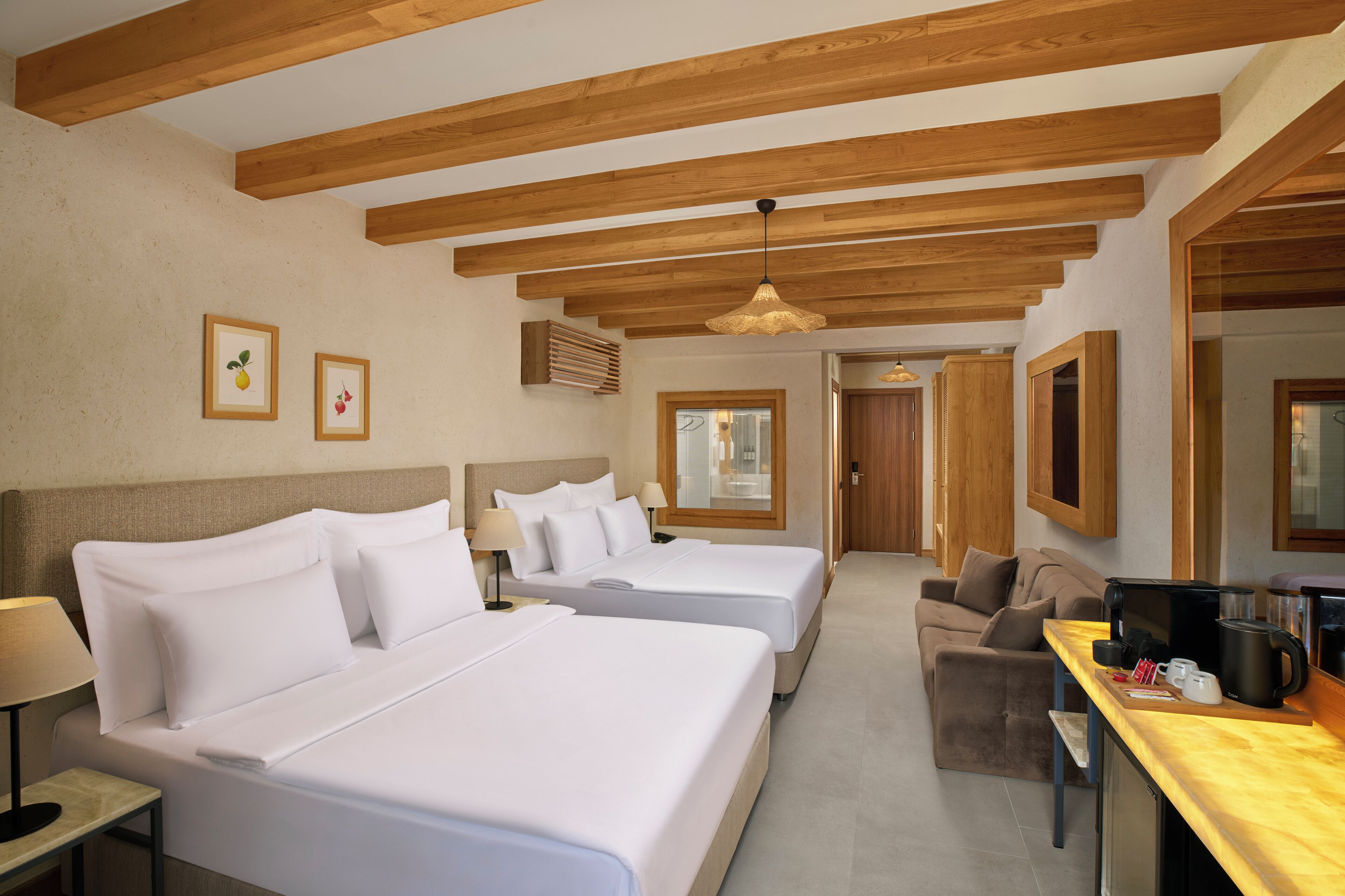 double room, pool access | premium bedding, in-room safe, soundproofing, iron/ironing board