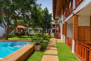 Terrace/patio - Scent of Green Papaya Resort (Panglao)