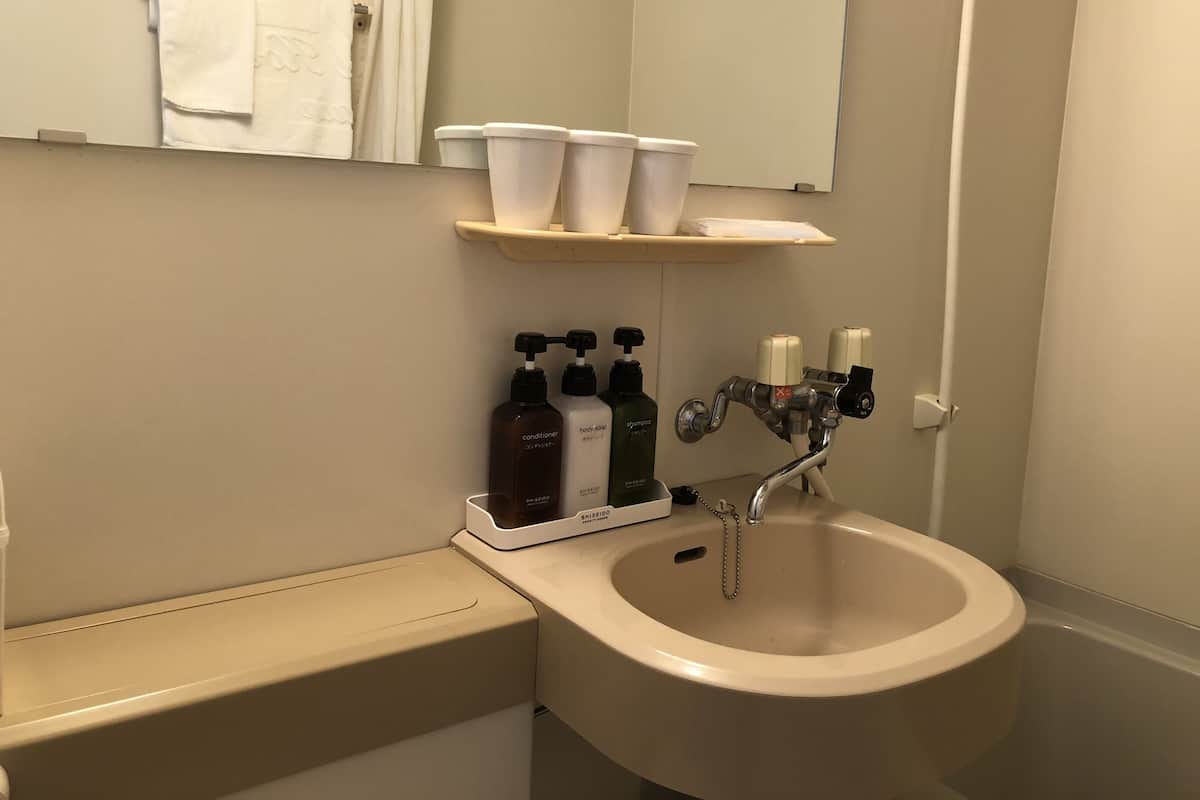 twin room | bathroom sink