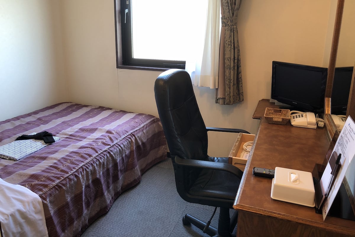 Blackout drapes, iron/ironing board (on request), WiFi (free)