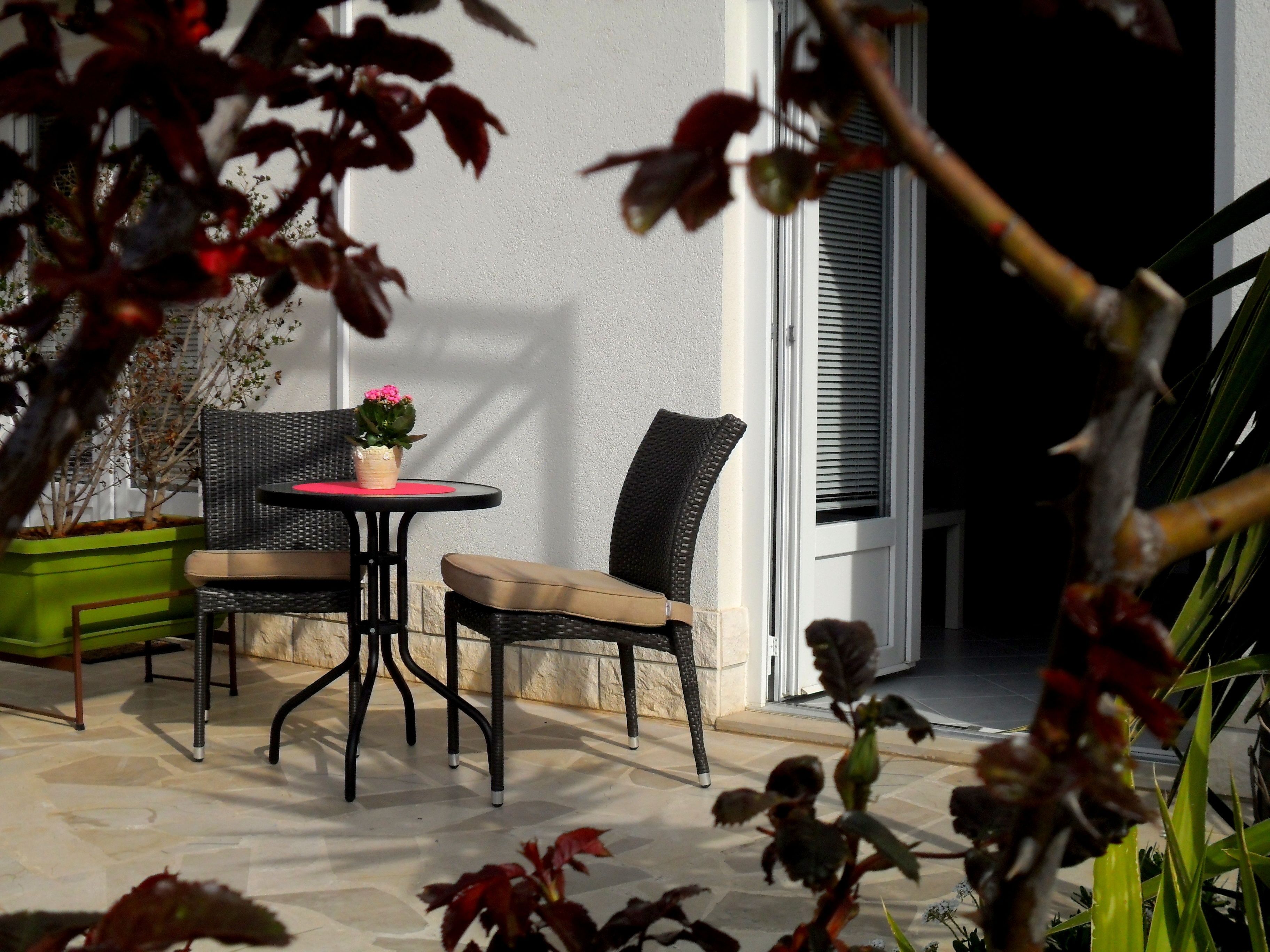 Appartement Supérieur, 1 chambre, terrasse, vue mer | Terrasse/Patio