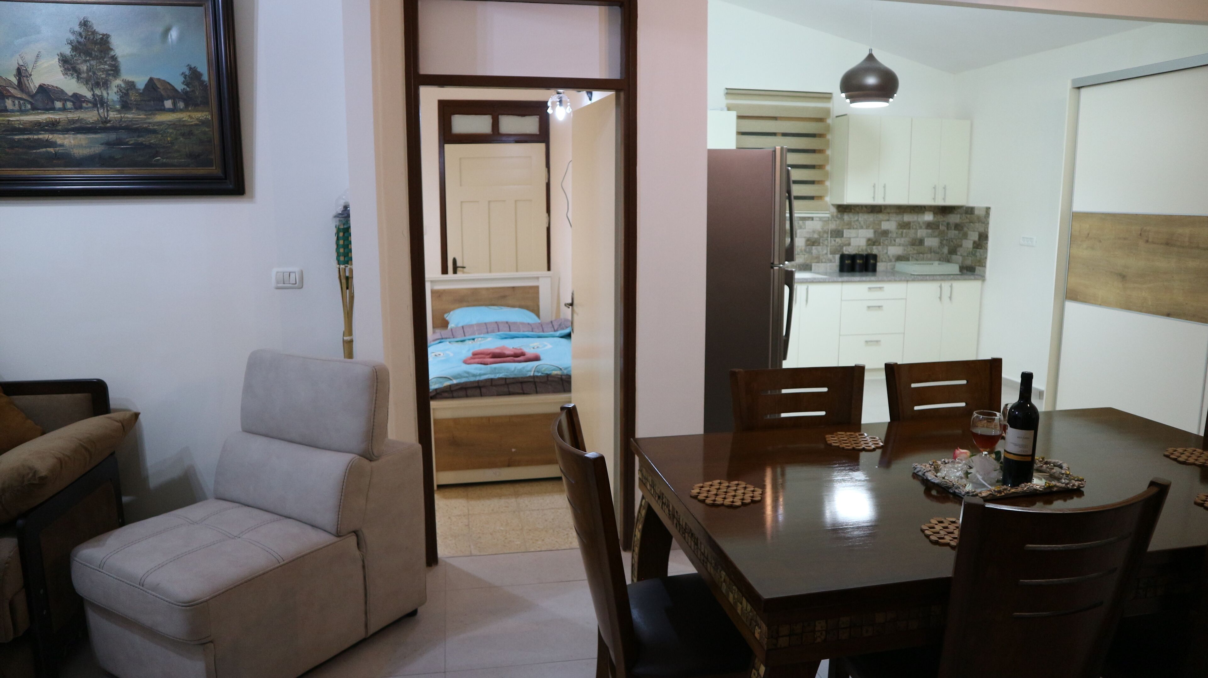 Deluxe Villa | Living area | Flat-screen TV