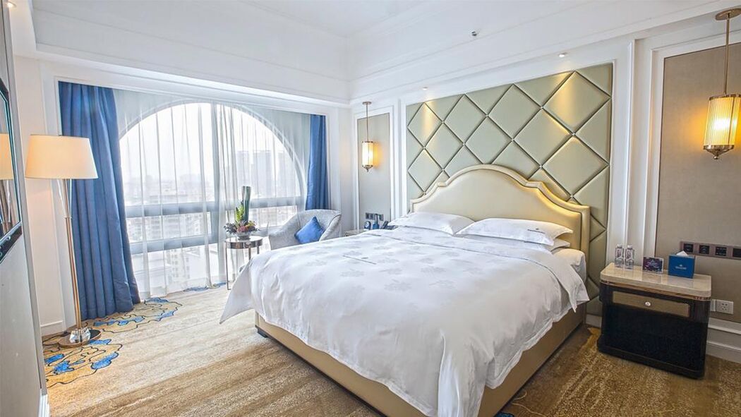 Premium bedding, down duvets, pillow-top beds, minibar