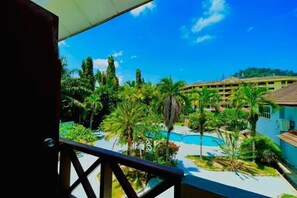 Vue depuis l’hébergement