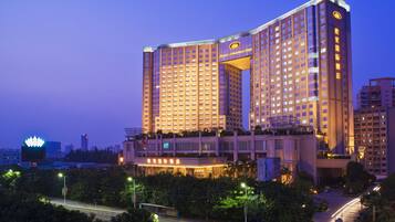 Front of property – evening/night