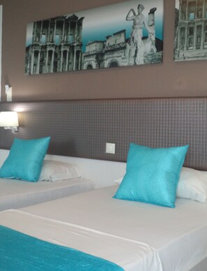 Free WiFi, bed sheets