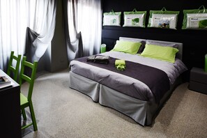 Superior-Doppel- oder -Zweibettzimmer (Room L) | Hochwertige Bettwaren, Daunenbettdecken, Pillowtop-Betten, Zimmersafe