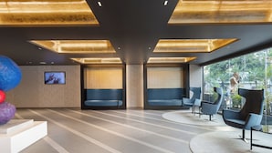 Sitteområde i lobbyen