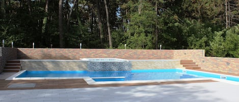 Seasonal outdoor pool