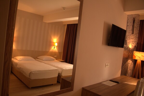 Ropa de cama de alta calidad, cunas gratuitas y wifi gratis 