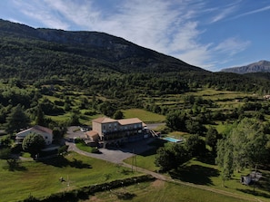 Vue sur le complexe touristique
