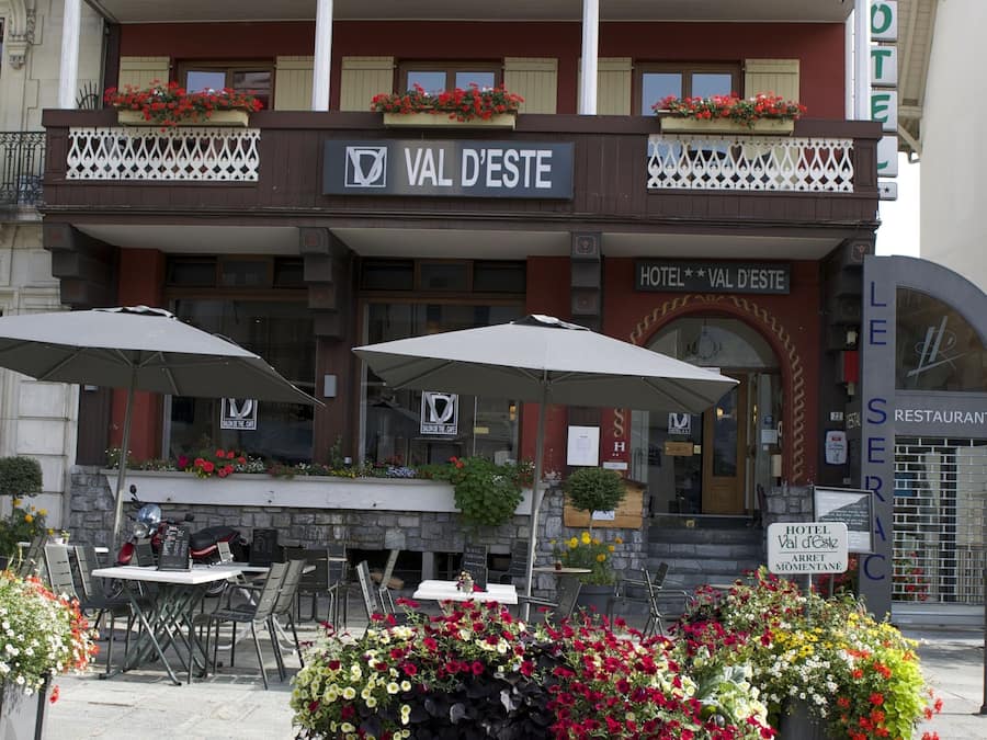 Fassade der Unterkunft