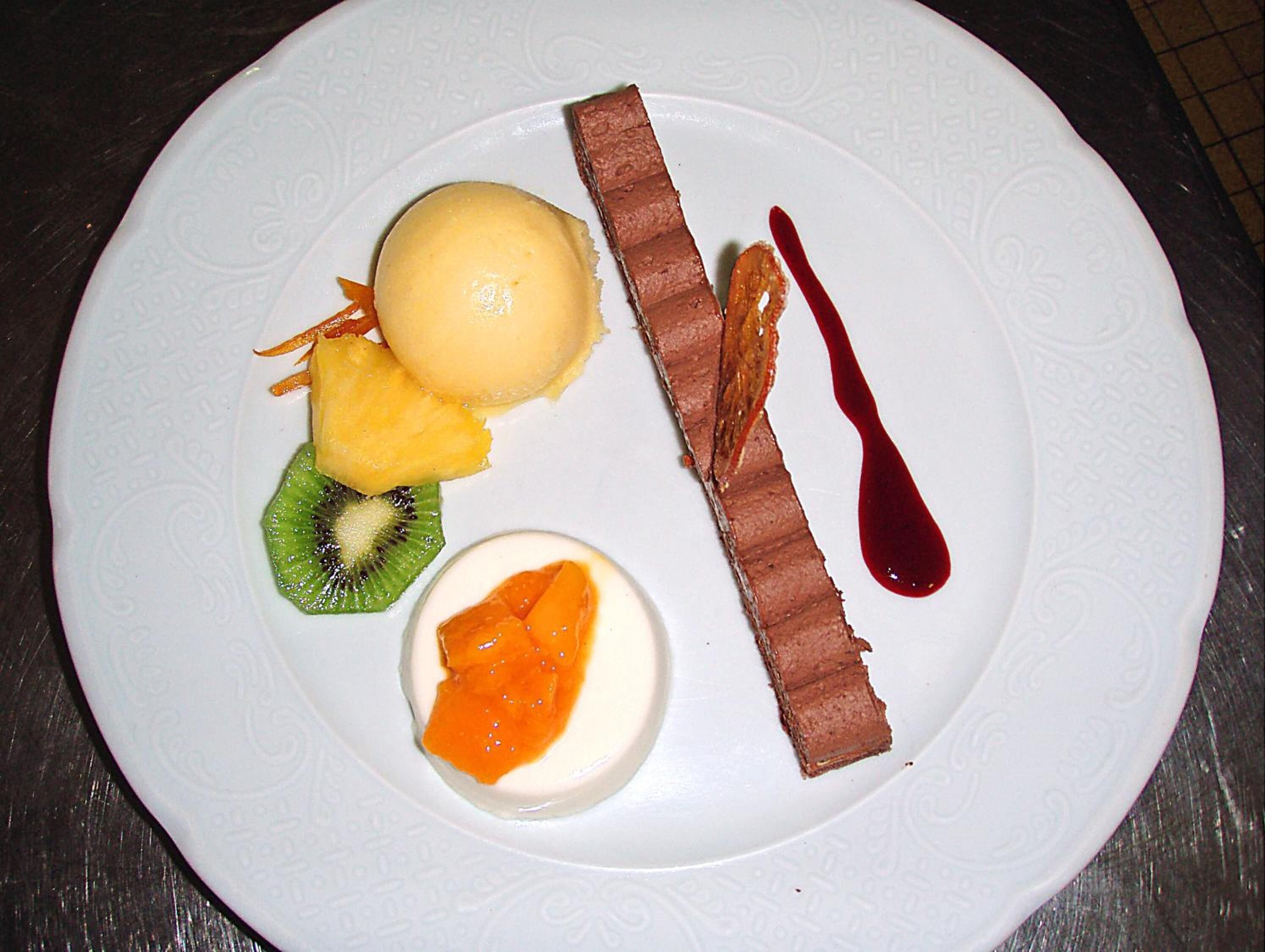 breakfast and dinner served, local cuisine