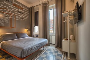 ダブルルーム | 高級寝具、羽毛の掛け布団、セーフティボックス (室内)、デスク