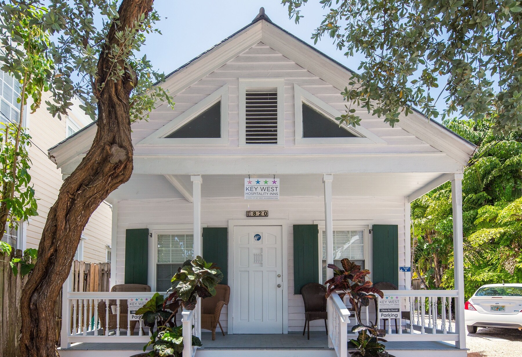 Front of property