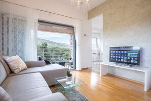 40-inch LCD TV with satellite channels, TV - Madrugada apartments (Stari Grad)