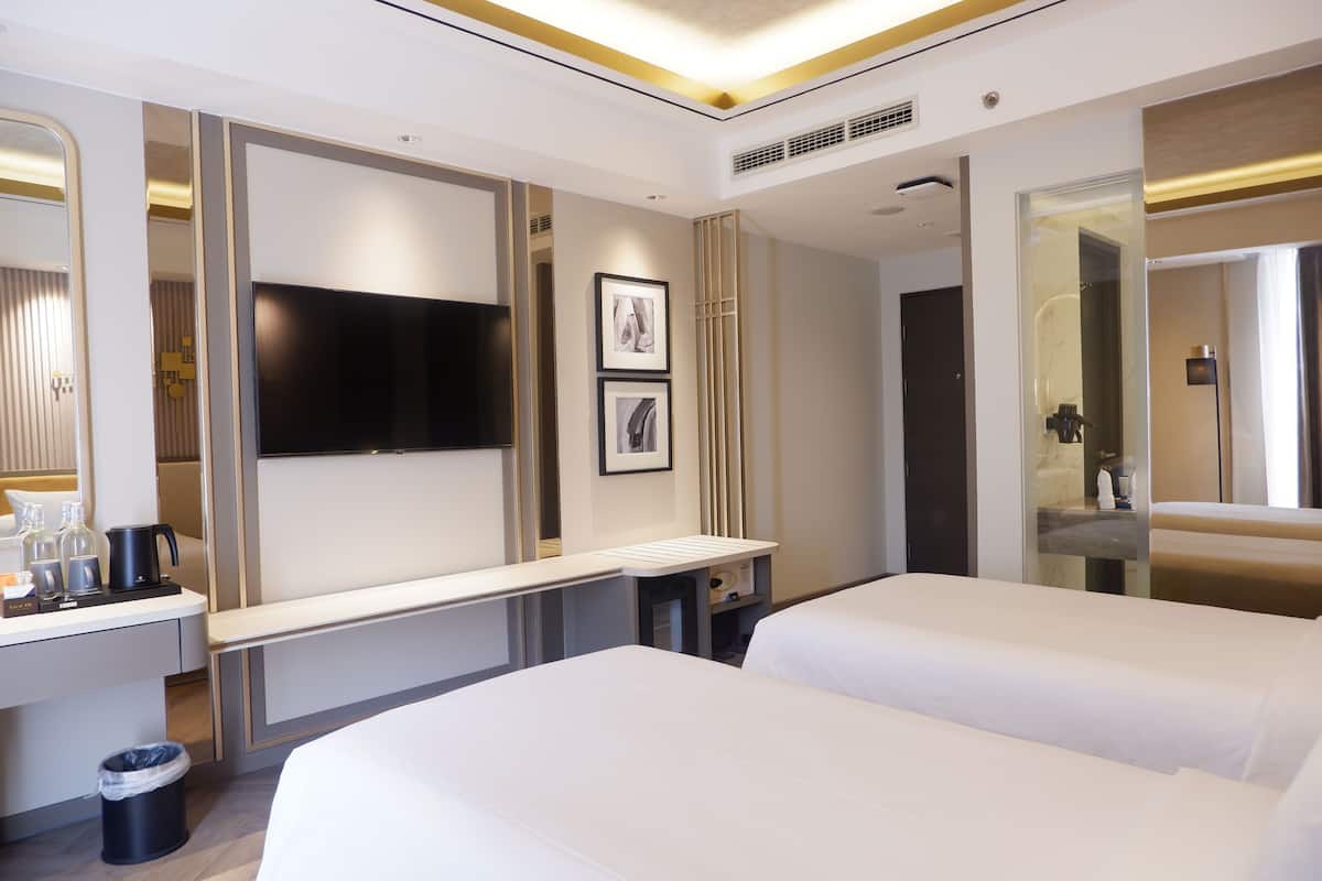 1 habitación, minibar, caja de seguridad en la habitación y escritorio