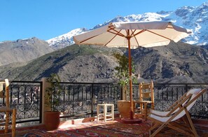 Vista a la montaña