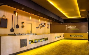 Daily buffet breakfast (EUR 5 per person)