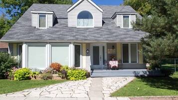 Fassade der Unterkunft