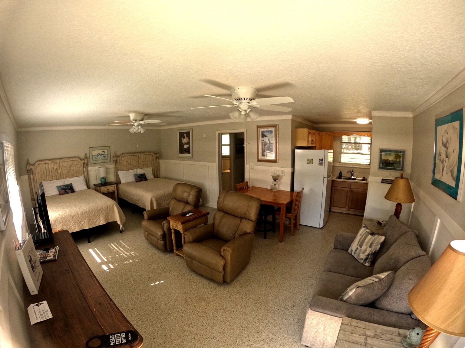 Standaard studio, 2 queensize bedden, niet-roken | Individueel gedecoreerd, individueel gemeubileerd