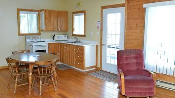 Chalet, 2 Double Beds (Mezzanine) | Private kitchen