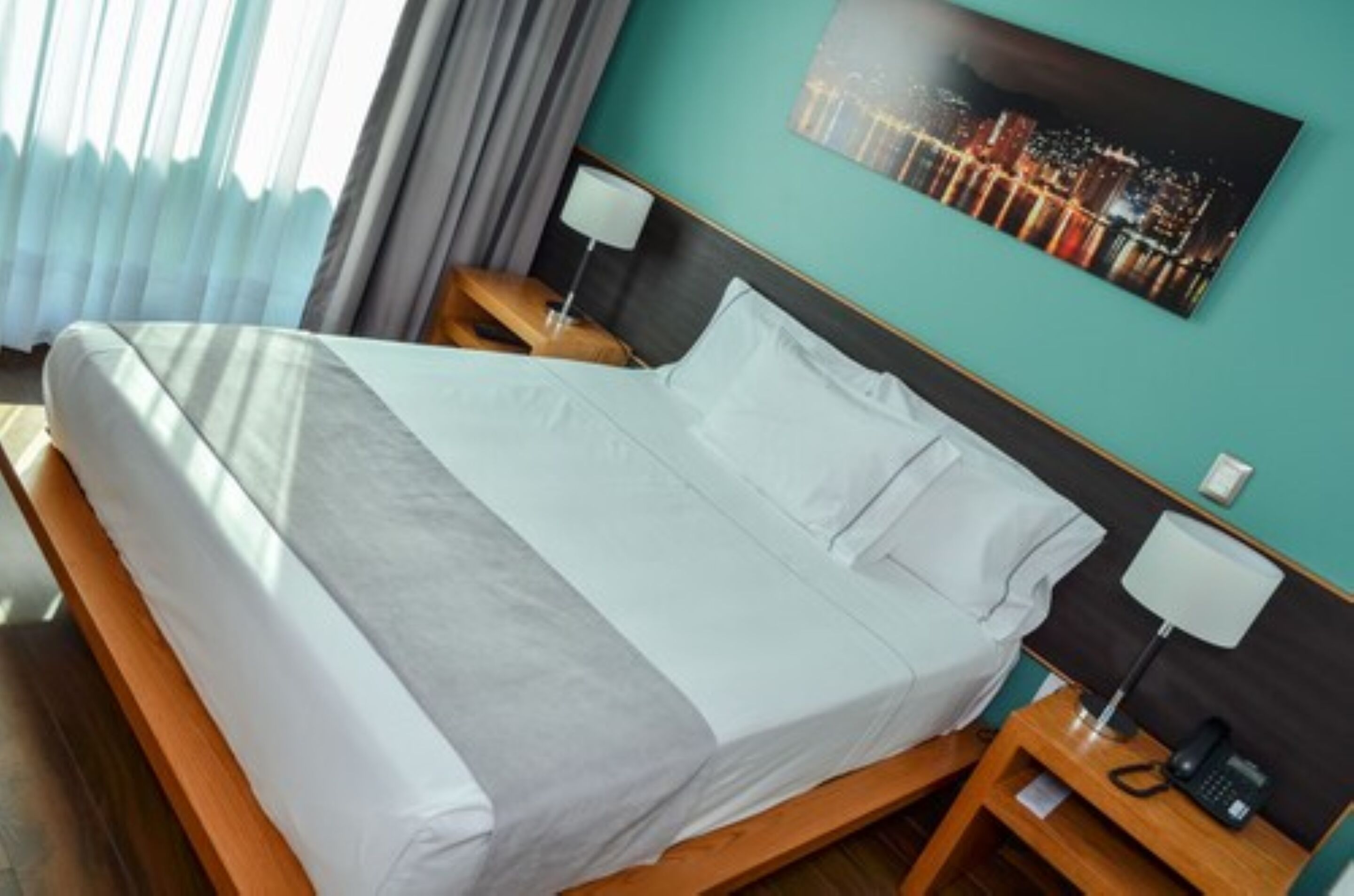 standard double room | premium bedding, in-room safe, blackout curtains, soundproofing
