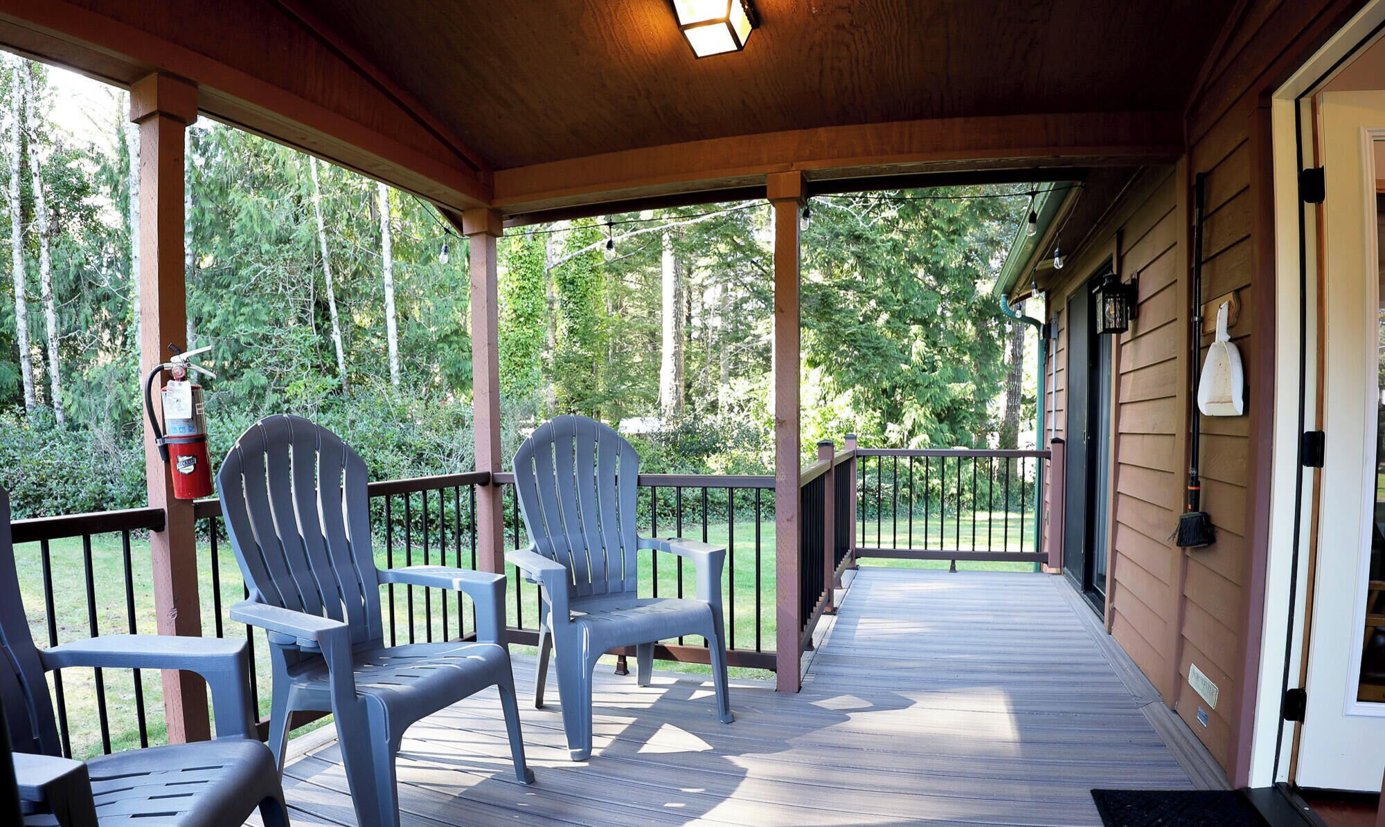 Familien-Ferienhütte, 2 Schlafzimmer, Küche | Terrasse/Patio