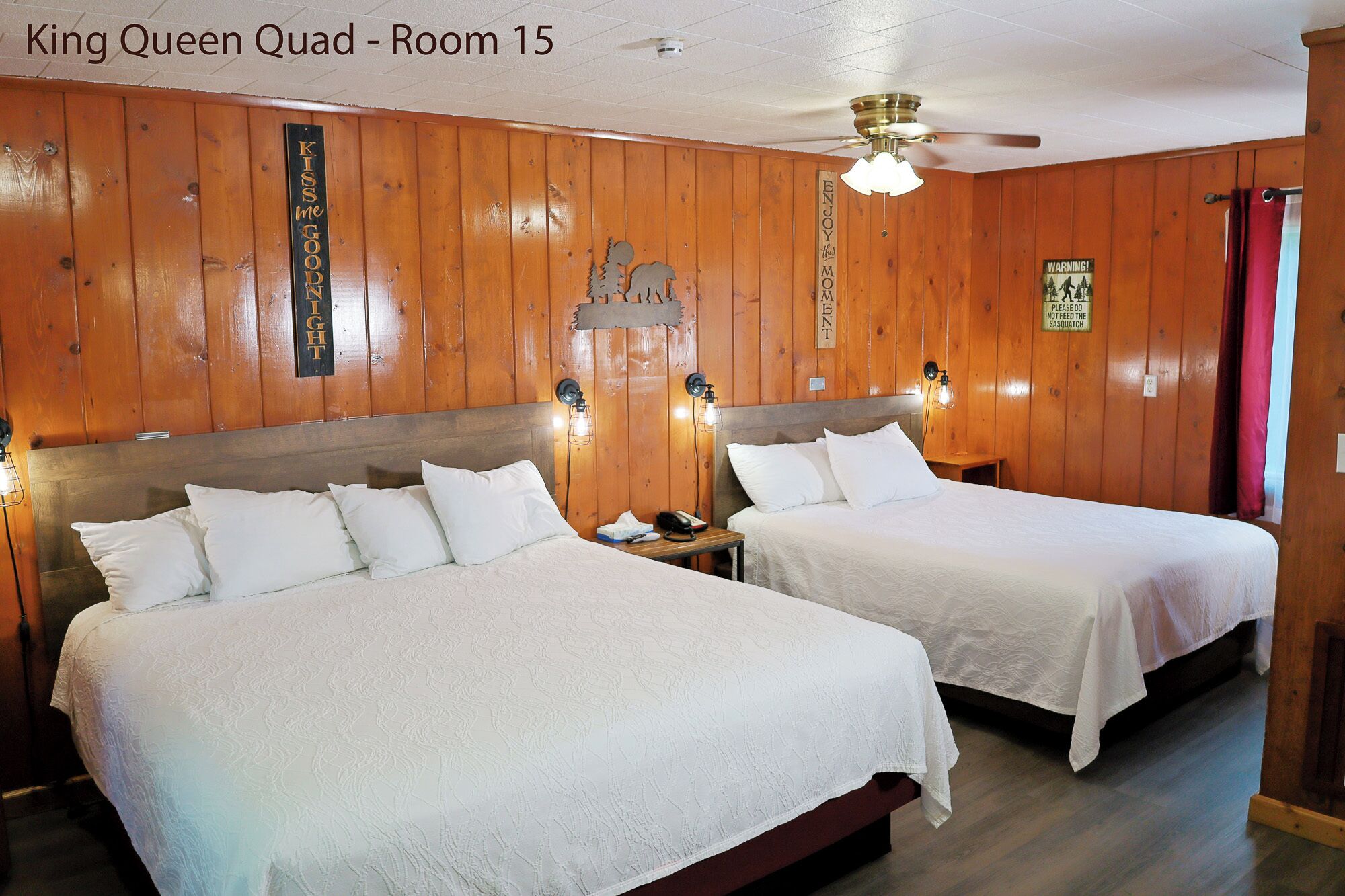 Standard Quadruple Room, Multiple Beds | Premium bedding, pillowtop beds, individually decorated