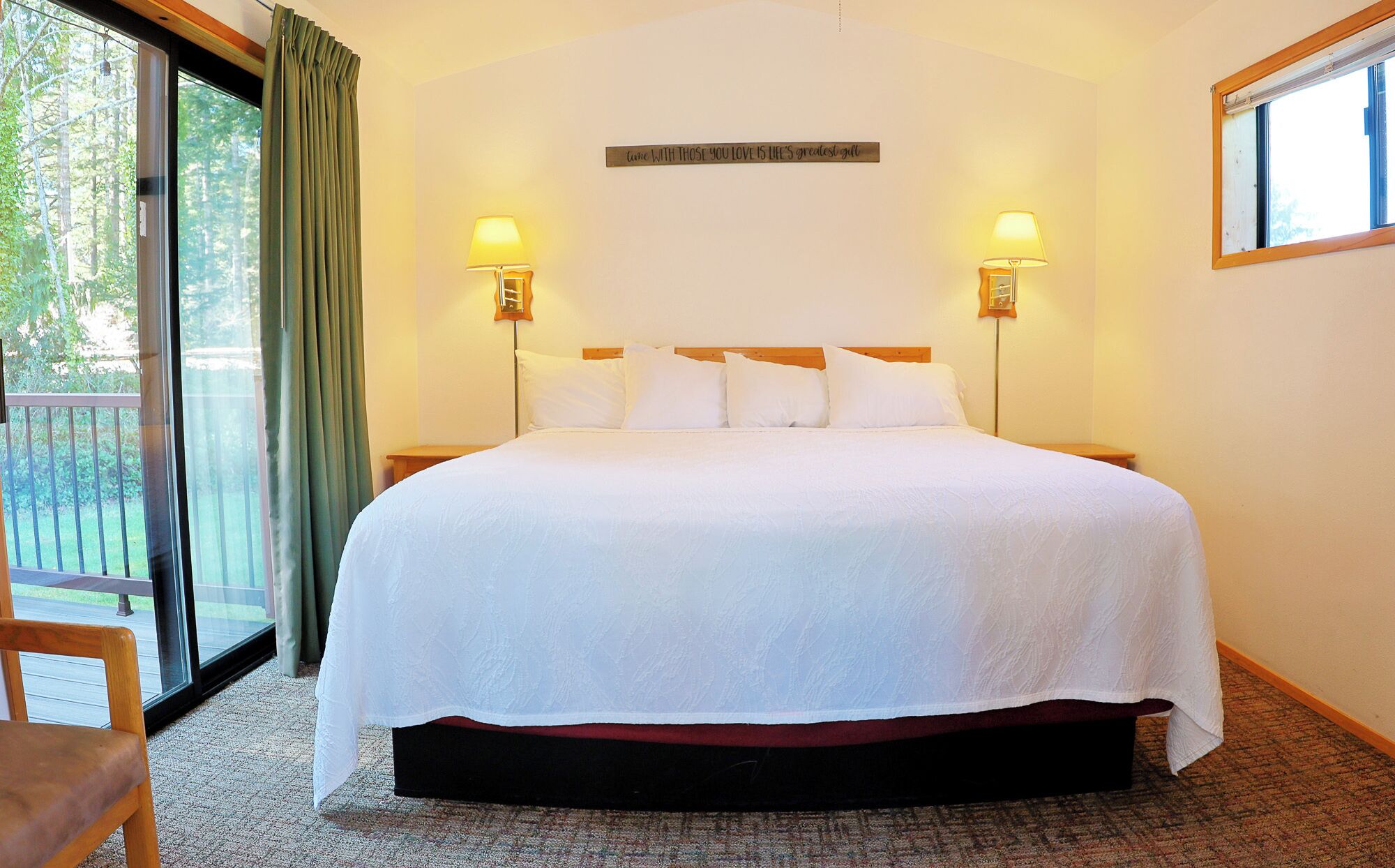 Family Cabin, 2 Bedrooms, Kitchen | Premium bedding, pillowtop beds, individually decorated