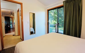 Cabana família, 2 quartos, cozinha | Roupas de cama premium, camas com colchões pillow-top