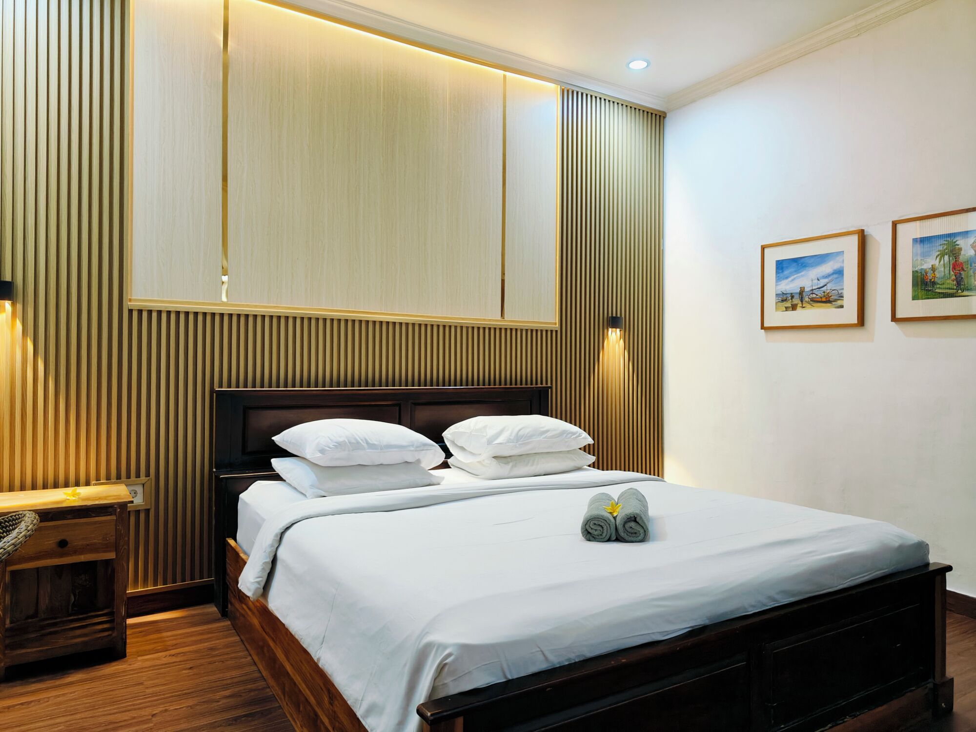 Kamar Double Deluks | Meja kerja, kedap suara, Wi-Fi gratis, dan seprai linen