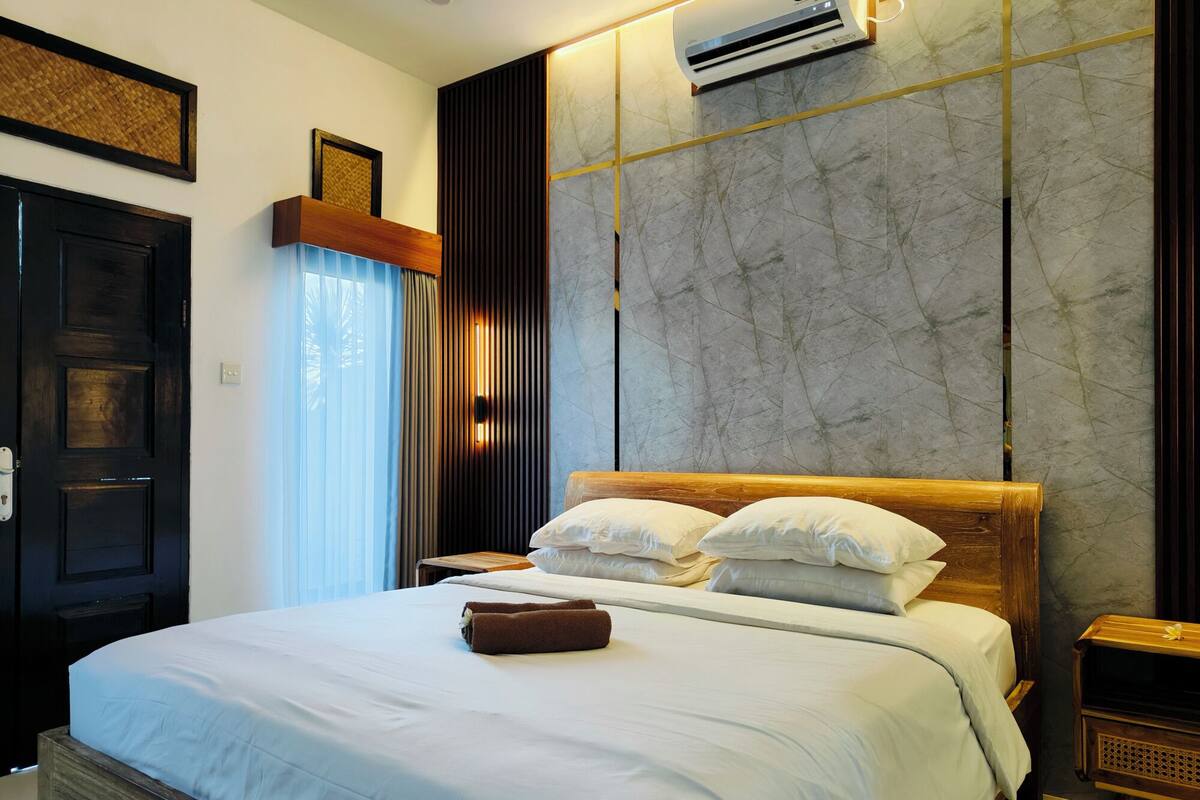 Vila, 1 kamar tidur | Meja kerja, kedap suara, Wi-Fi gratis, dan seprai linen