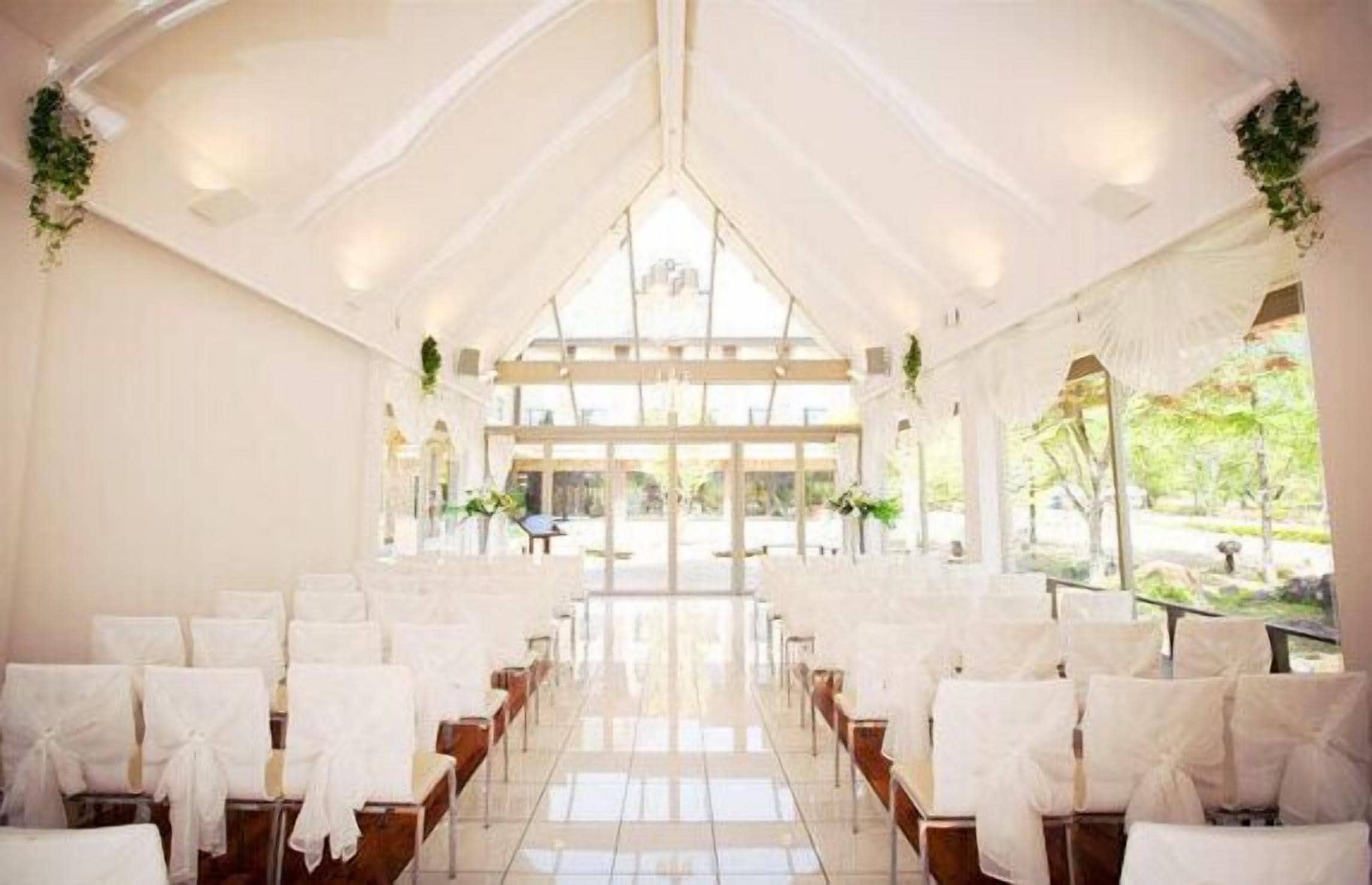 indoor wedding