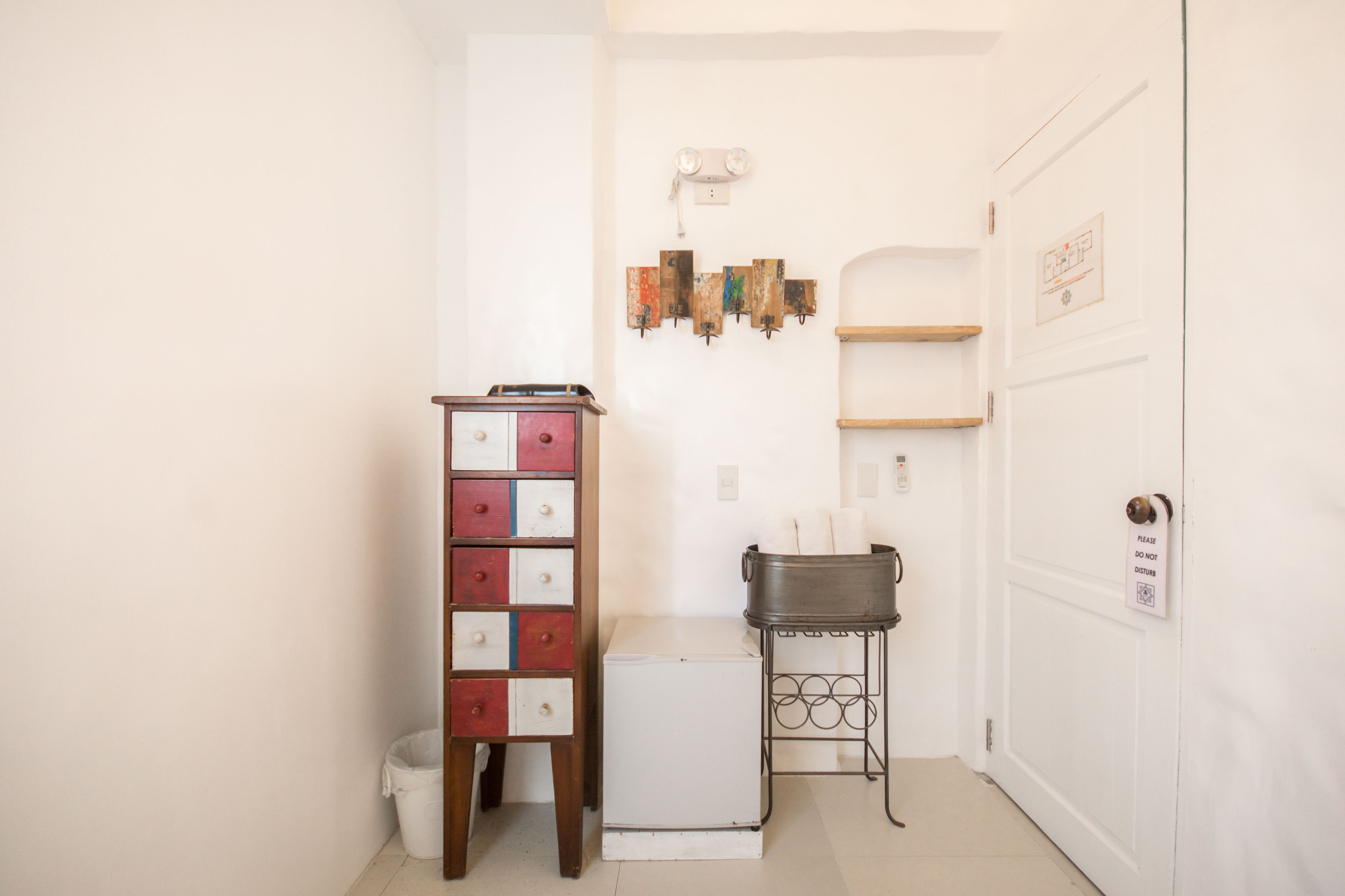 deluxe double room | floor plan