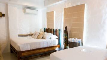 Premium bedding, pillow-top beds, in-room safe, individually decorated