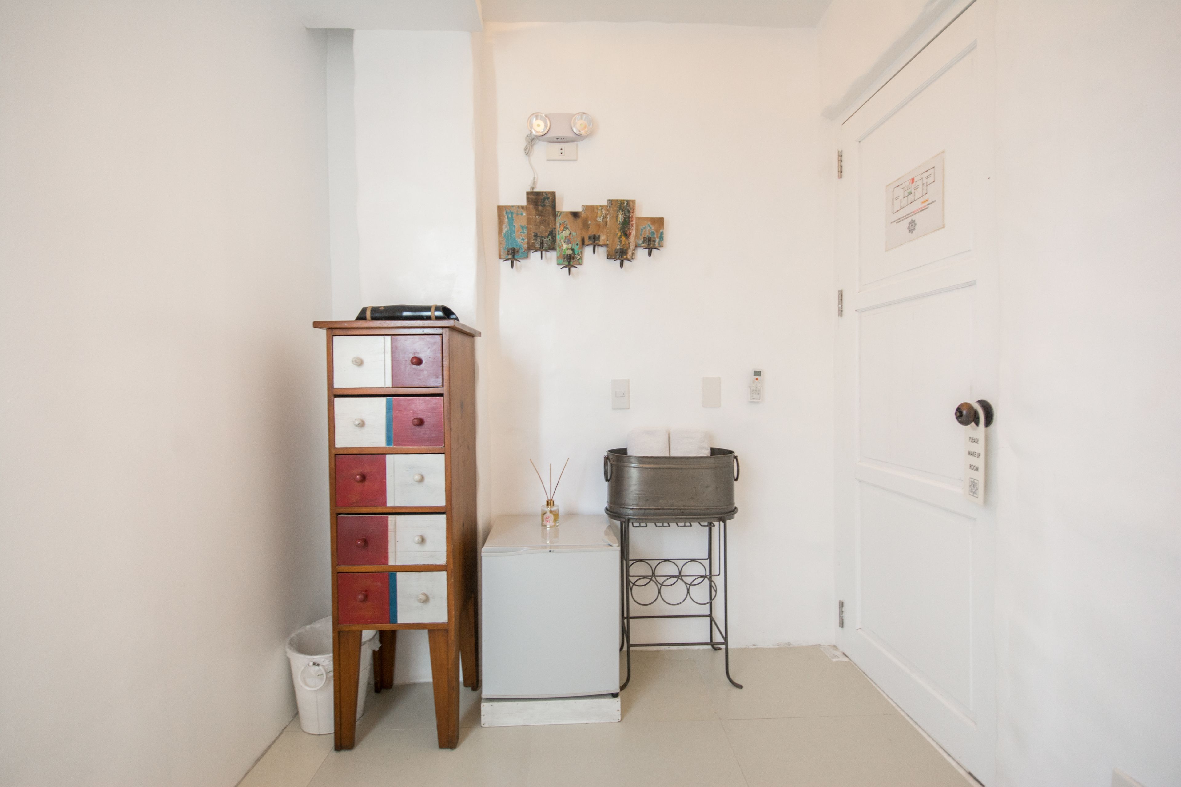 deluxe double room | floor plan