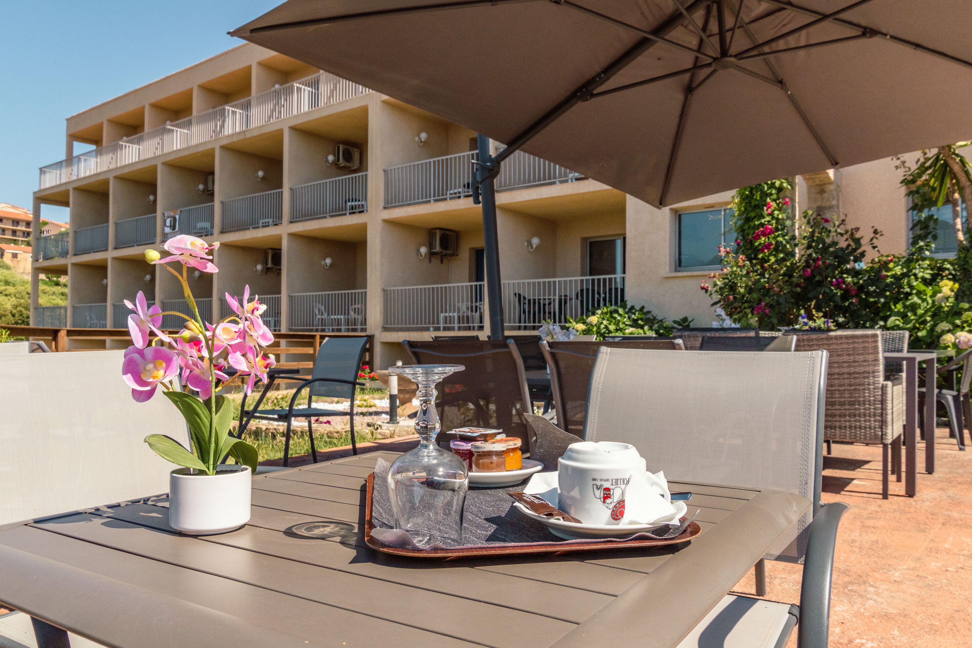 Façade de l’hébergement