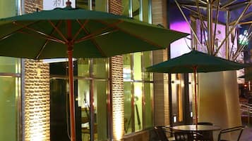 Front of property – evening/night