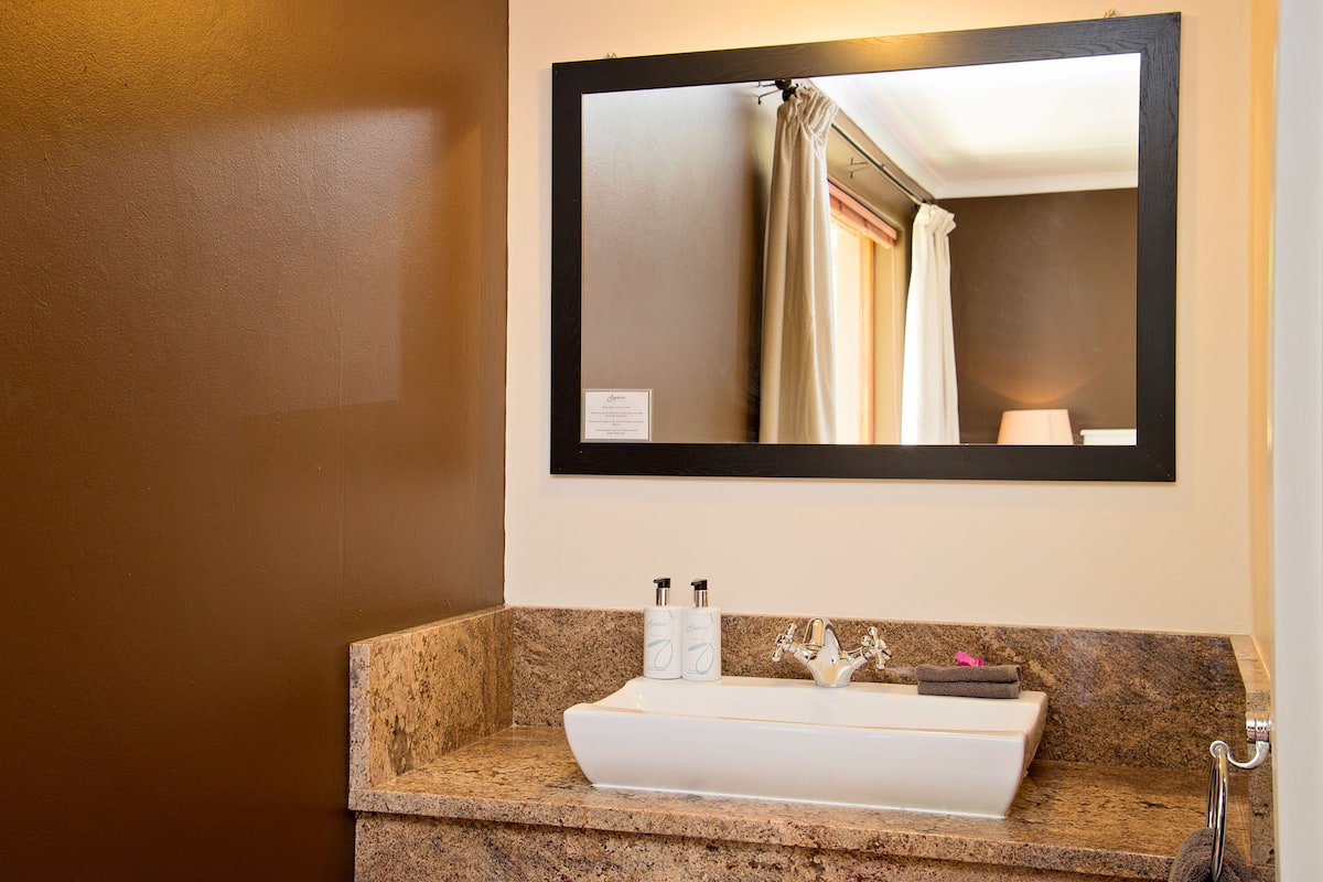 Familieværelse - 1 soveværelse | Håndvask på badeværelset