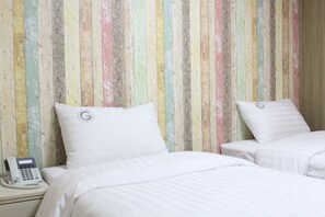 Sistema de insonorización, wifi gratis y ropa de cama 
