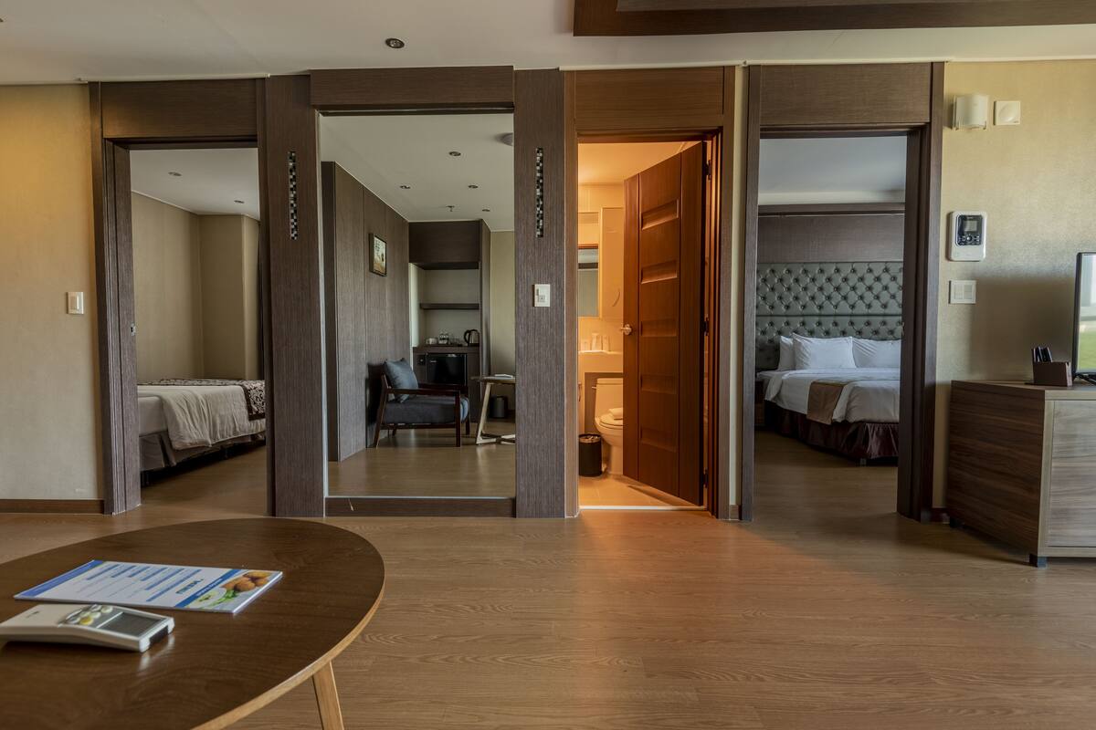 Two Bedroom Suite | Premium bedding, in-room safe, desk, laptop workspace