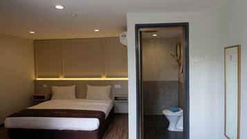 Superior-rum | Skrivbord, mörkläggningsgardiner, strykjärn/strykbräda och gratis wi-fi