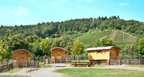 Family Mobile Home, 1 Bedroom, Shared Bathroom, Resort View (Schäferwagen) | Room amenity