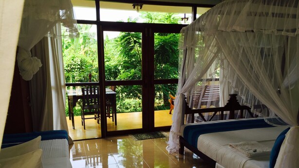 Phòng 3 Deluxe, 1 phòng ngủ, quang cảnh vườn | Quang cảnh từ phòng