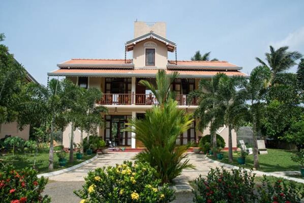 Façade de l’hébergement