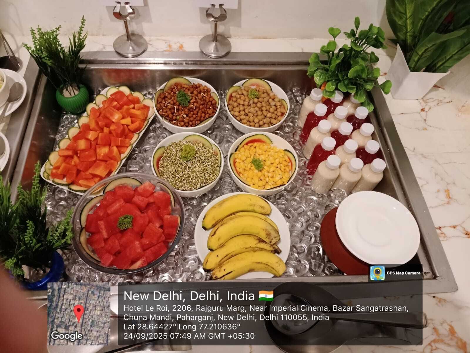 Daily buffet breakfast (INR 350 per person)