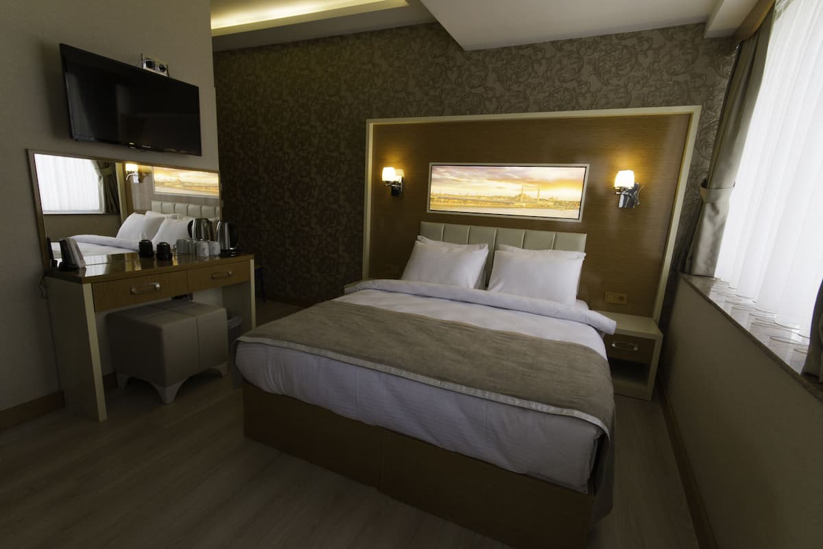 1 Schlafzimmer, hochwertige Bettwaren, Minibar, Zimmersafe