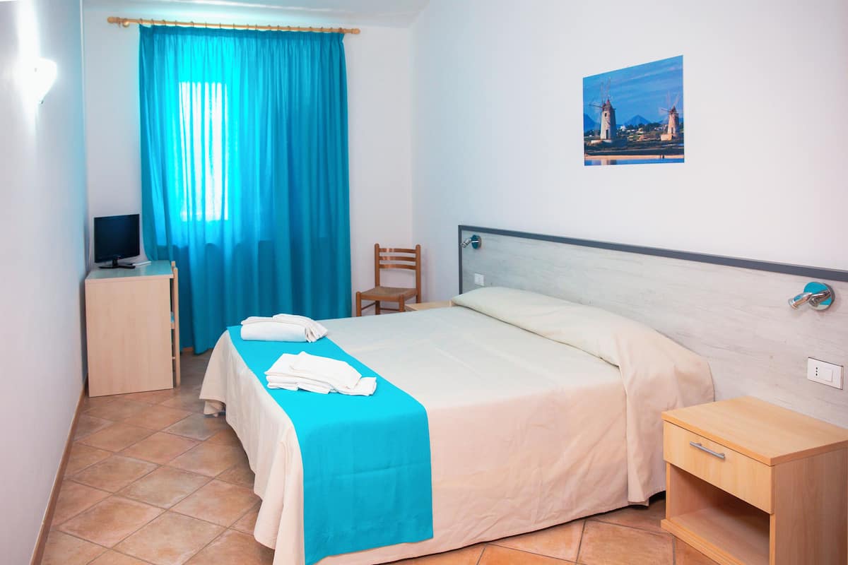 Appartement, 3 slaapkamers, uitzicht op tuin (Trilocale) | Hypoallergeen beddengoed, een kluis op de kamer, individueel gedecoreerd